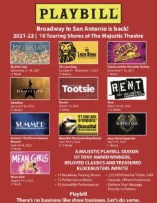 Playbill Programs (San Antonio)